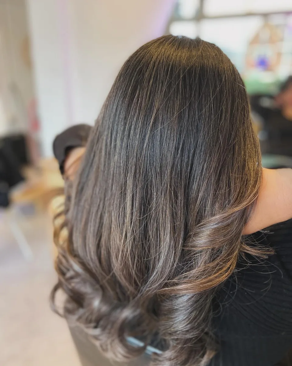 Balayage op halflang haar – kleurenkapper Utrecht
