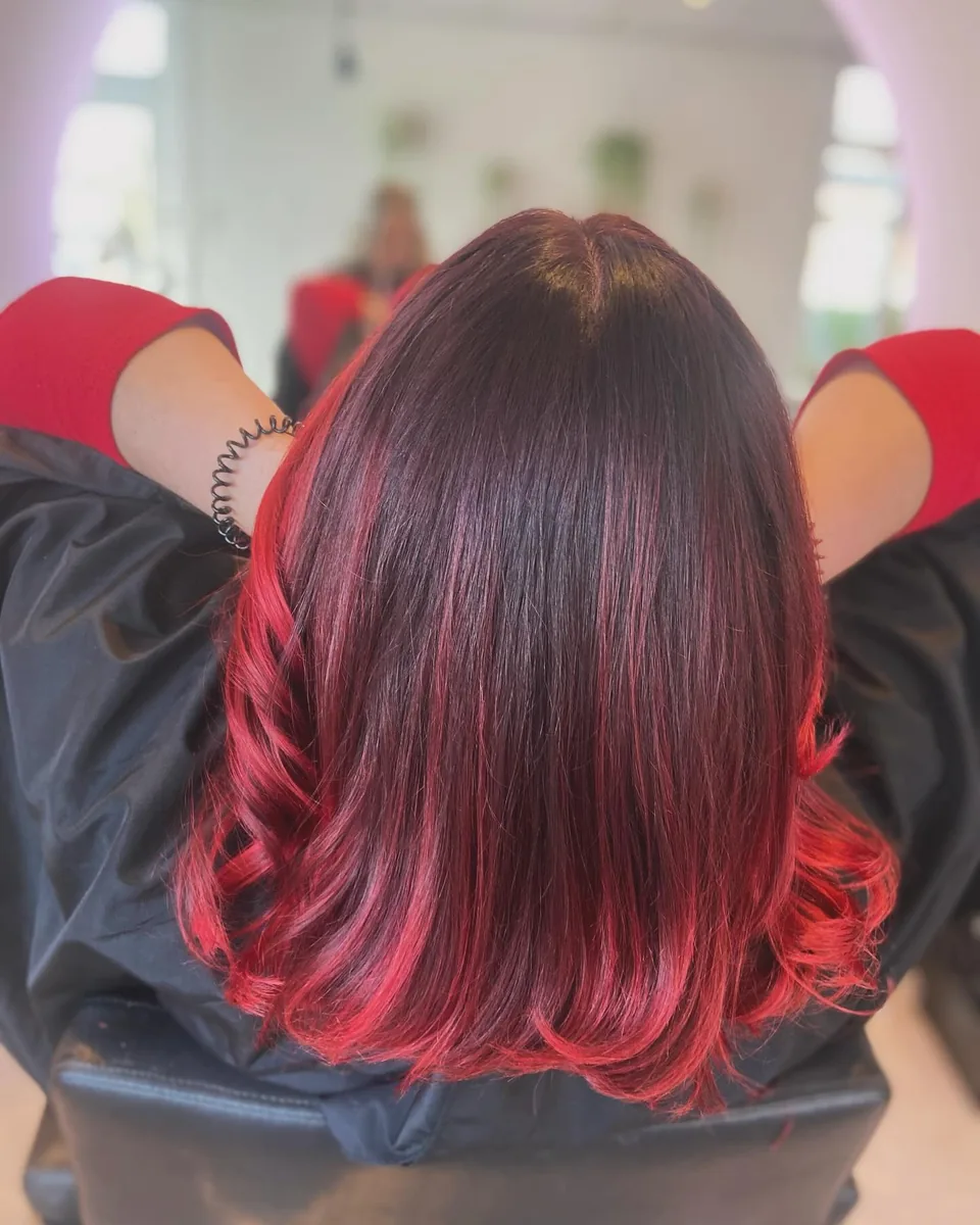 Balayage resultaat bij Luxury Hair by Denise Utrecht